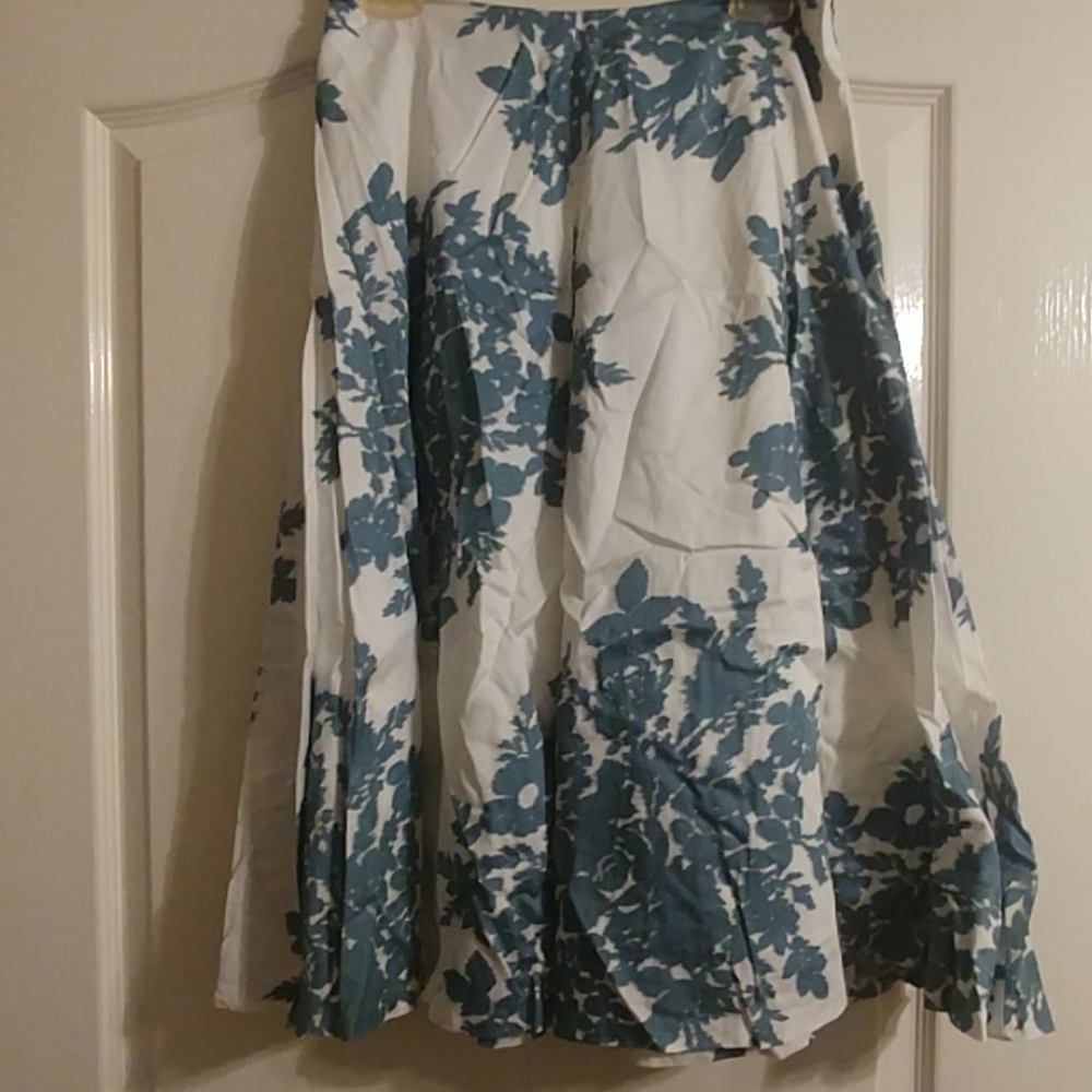 Gap TEAL full skirt